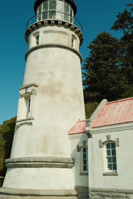 Up close of Heceta Light House