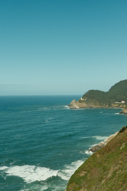 Heceta Light House from afar.